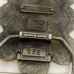 Vintage 1988 Great American Buffalo Nickel Coin Belt Buckle