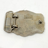 Vintage 70's Chicago Cubs MLB Logo Enamel Belt Buckle