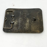 Vintage 80's Bandag Bandit Tyrone Malone Semi Truck Belt Buckle