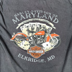Modern 2007 Harley-Davidson Evil Clown Flames Graphic T-Shirt
