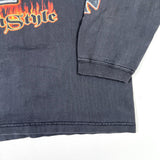Vintage Y2K Choppers Dragon Flames Long Sleeve Biker T-Shirt
