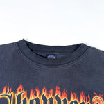 Vintage Y2K Choppers Dragon Flames Long Sleeve Biker T-Shirt