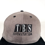Vintage 90's TBS Superstation TV Channel Hat