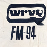 Vintage 70's WRVQ FM-94 Robert Crumb Two-Tone T-Shirt