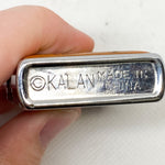 Vintage Y2K Kalan Beer Joke “24 Hours / 24 Beers” Novelty Flip-Top Lighter