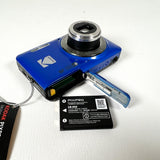 Modern 2023 Kodak PIXPRO FZ55 Blue Digital Camera