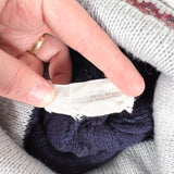 Vintage 90's Fair Isle Knit Winter Hat Beanie