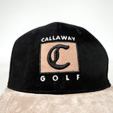 Vintage 90's Callaway Golf Sports Specialties Suede Brim Hat