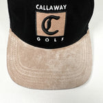 Vintage 90's Callaway Golf Sports Specialties Suede Brim Hat