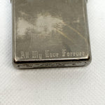 Modern 2008 “JSA” Monogram & “All My Love Forever” Zippo Lighter