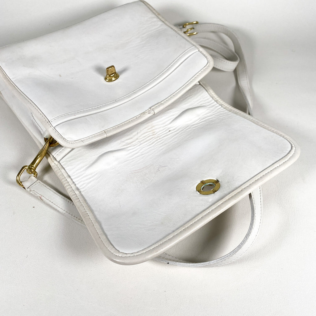 Coach White Crossbody Bags