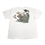 Vintage 1989 Earth's Treasures Wildlife Animal T-Shirt