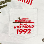 Vintage 1992 Richmond Winston Cup Pocket T-Shirt