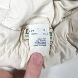 Vintage 90's L.L. Bean Goose Down Puffer Hat Off-White Beanie