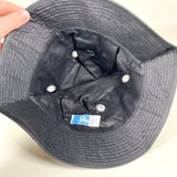 Vintage 90's Paris Black Cotton Outdoor Bucket Hat