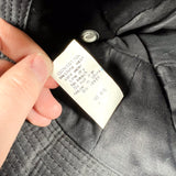 Vintage 90's Paris Black Cotton Outdoor Bucket Hat