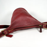 Vintage 80's Coach 9953 Red Bucket Bag Purse