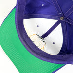 Vintage 90’s Los Angeles Lakers Plain Logo Purple NBA Snapback Hat
