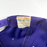Vintage 90’s Los Angeles Lakers Plain Logo Purple NBA Snapback Hat