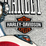 Vintage 90's I Own a Harley 3D Emblem Crewneck Sweatshirt