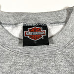 Vintage 90's I Own a Harley 3D Emblem Crewneck Sweatshirt