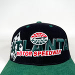 Vintage 90's Atlanta Motor Speedway Racing Logo Strapback Hat
