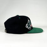 Vintage 90's Atlanta Motor Speedway Racing Logo Strapback Hat