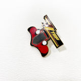 Vintage 70's ZZ Top Enamel Pin