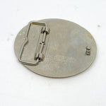 Vintage 70’s Elvis Presley “The King of Rock & Roll” Brass Belt Buckle