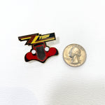 Vintage 70's ZZ Top Enamel Pin