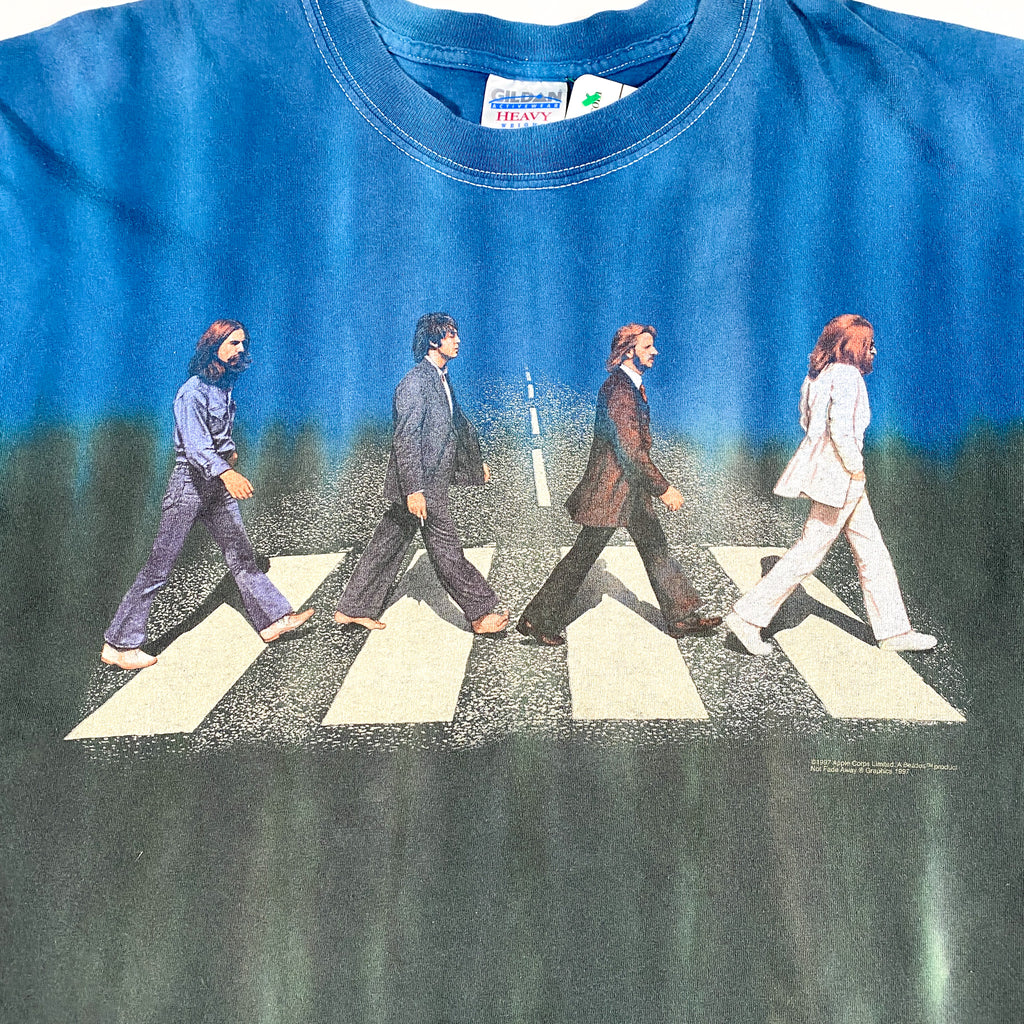 Vintage 1997 The Beatles Abbey Road Tie Dye T-Shirt – CobbleStore