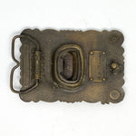 Vintage 1976 Coca-Cola 75th Anniversary Bergamot Brass Belt Buckle