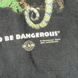 Vintage 1998 Budweiser Chameleon Lizard Beer T-Shirt