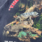 Vintage 1998 Budweiser Chameleon Lizard Beer T-Shirt