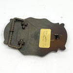 Vintage 1978 Coors Beer Raintree Brass Belt Buckle