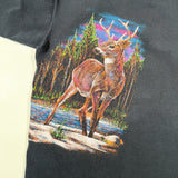 Vintage 90’s Deer Buck Wildlife Double Sided T-Shirt