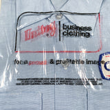 Vintage 80's Unitog Crown Gas Uniform Deadstock Button Up Shirt