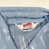 Vintage 80's Unitog Crown Gas Uniform Deadstock Button Up Shirt