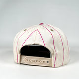 Vintage 90's Chuck E. Cheese’s Youth Pinstripe Snapback Hat