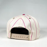 Vintage 90's Chuck E. Cheese’s Youth Pinstripe Snapback Hat