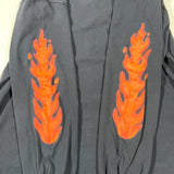 Vintage Y2K Alabama Grill Pigeon Forge Flame Sleeve Long Sleeve T-Shirt