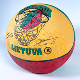 Vintage 1992 Grateful Dead Lithuania Lietuva Spalding Basketball
