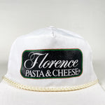 Vintage 90's Florence Pasta and Cheese Hat