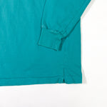 Vintage 90’s Iban Teal & Navy Striped Rugby Shirt