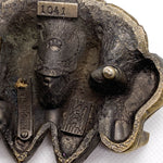 Vintage 1982 "Knocking Boots" The Great Chicago Brass Belt Buckle