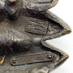 Vintage 1982 "Knocking Boots" The Great Chicago Brass Belt Buckle