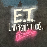 Vintage 1982 E.T. Universal Studios Florida All Over Print T-Shirt