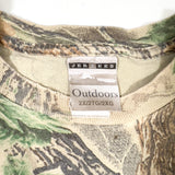 Vintage Y2K Jerzees Outdoors Realtree Camo Long Sleeve Pocket T-Shirt