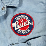 Vintage 80's Buick "Dave" Chainstitched Mechanic Work Shirt