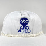 Vintage 80's ABC Video Rope Hat